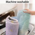thumbnail image 5 of Soft Cloud Starry Scene Bathroom Rugs Mat,Non Slip Microfiber Bathroom Rug,Rubber Backing,Soft Bathroom Mats for Bathroom Floor,Tub and Shower,17x30in(43x75cm), 5 of 5