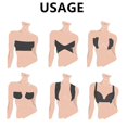 thumbnail image 4 of Elastic Comfortable Breast Sticky Tape Strapless Waterproof For Breast Lift, 4 of 4
