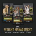 thumbnail image 2 of Purina Pro Plan Specialized Weight Management Turkey & Rice Entrée Morsels in Gravy, Wet Dog Food 368 g, 2 of 9