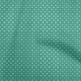thumbnail image 1 of oneOone Viscose Chiffon Sea Green Fabric Dot Dress Material Fabric Print Fabric By The Yard 42 Inch Wide, 1 of 4