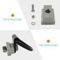 thumbnail image 2 of PAMINGONO 4Jgo Anclajes Metálicos Para De Camioneta Y Remolques Con T-Slot, 2 of 8