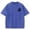 92#Blue, variant on Mens Short Sleeve T-Shirt Graphic Loose Fit Tee Crew Neck Palm Tree Summer Shirts Green 4XL
