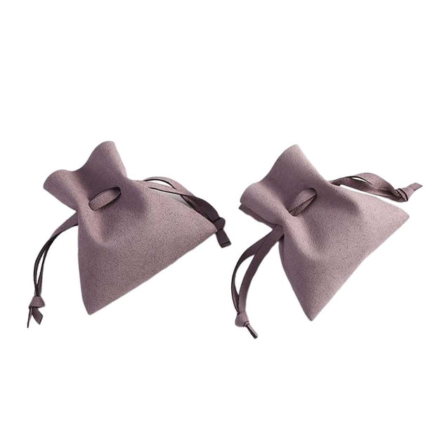 Bolsa de regalo de 50 piezas, reemplazo portátil, joyería de Color sólido, bolsa de almacenamiento de Cable de datos para teléfono móvil, Ropa, zapatos y accesorios Miscelánea Café Ligero Minnieouse AP016241-07