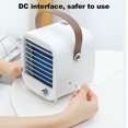 thumbnail image 2 of Yeacher Mini Desktop Air Conditioner Fan Portable Air Purification Noiseless Evaporative Air Humidifier Purifier Mini Cooling Fan, Stepless Regulation of Wind Speed, Office Cooler, 2 of 8
