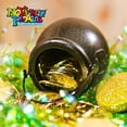 thumbnail image 3 of 12 Pcs Plastic Candy Cauldrons - Mini Bucket Toys for St. Patrick’s Day Pot of Gold, Trick or Treat, Halloween Decoration and Kid Birthday Party Favors, 3 of 7