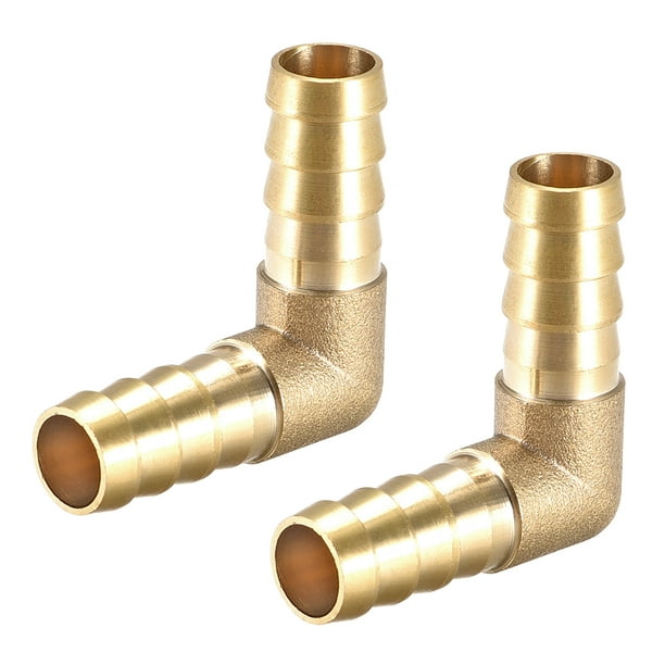 12mm Barb Brass Hose Fitting 90 Degree Elbow Pipe Connector Coupler