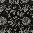 thumbnail image 6 of WYYP Carnations Black And Grey Floral Aesthetic Round Tablecloth White, 6 of 8