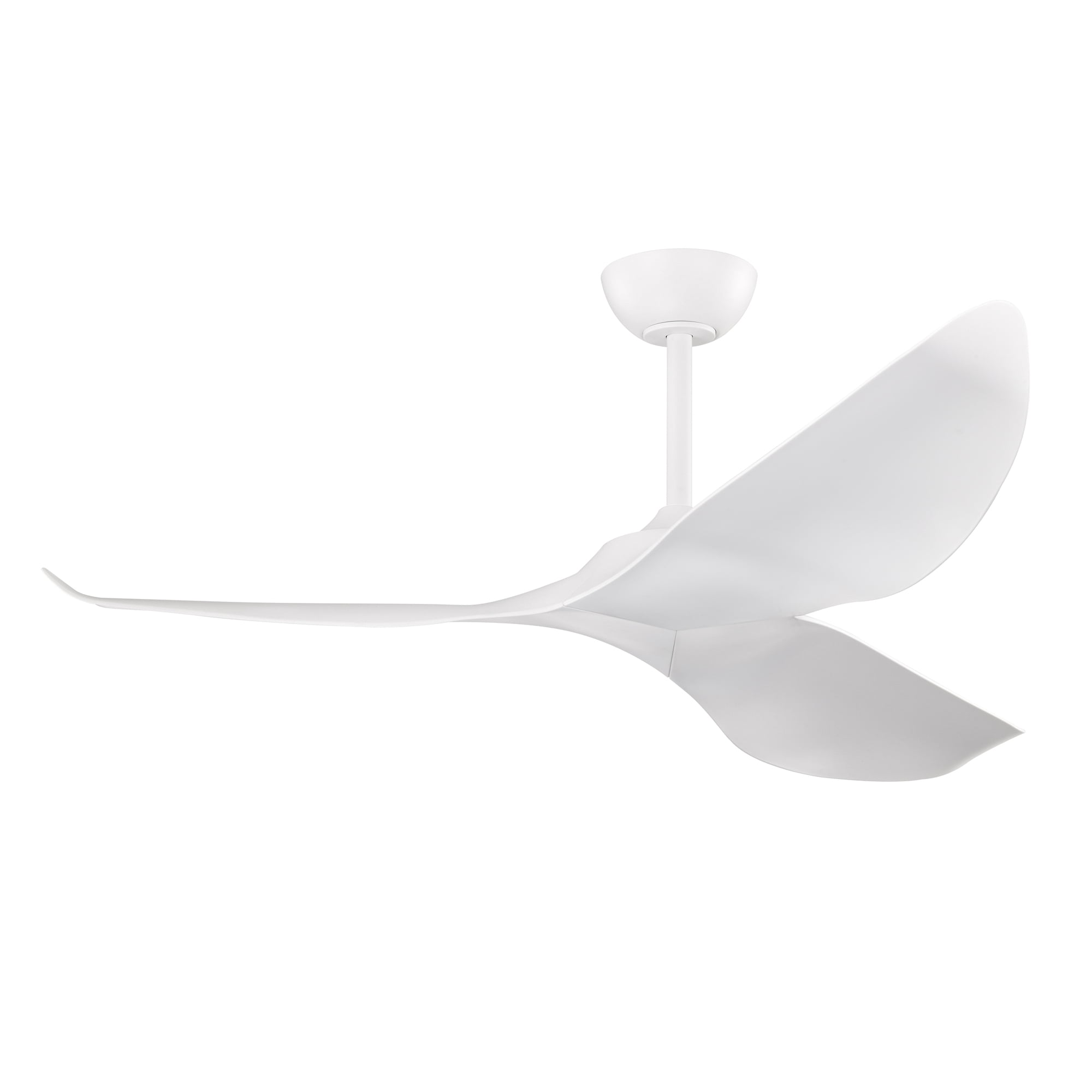 Duncan 52 in. Indoor White Finish Ceiling Fan with Light Kit