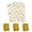 Gold Dot Bags, variant on MATROOY 100sets Clear Flat Cello Cellophane Treat Bags with Twist Ties for Gift Candy-Blue Twist Ties