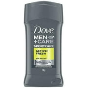 Dove Men Plus Care Antiperspirant, Active & Fresh, 2.7 oz