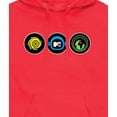 thumbnail image 3 of MTV - Moon Man Icons - Men's Fleece Pullover Hood, 3 of 5