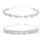 thumbnail image 1 of Guardurnaity Diadema de perlas de imitación para boda, 2 uds., flores de diamantes de imitación brillantes, hojas, accesorios de estilismo para Accesorio para el cabello, 1 of 5