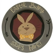 Bunny Stops Here Plate