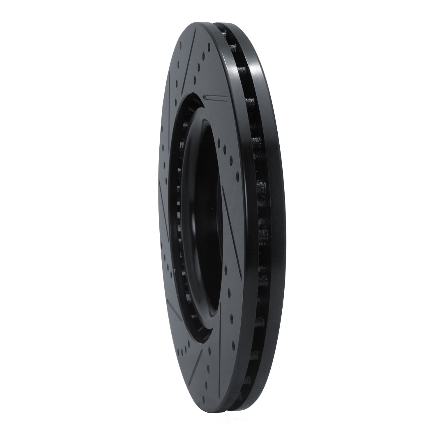 Dynamic Friction Company 633-13041R DFC Brake Rotor - Drilled And Slotted - Black
