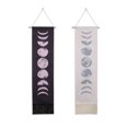 thumbnail image 5 of Tapiz De Fases Lunares, Tapices Para Colgar En La Pared, Nueve Fases De Crecimiento Completo, Ciclo Lunar, Decoración Moderna Para El Hogar Inevent HA024636-01, 5 of 5