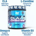 thumbnail image 5 of BPI Sports CLA + Carnitine Powder, Snow Cone, 50 Servings, Weight Loss & Lean Muscle Support (12.34 oz, 350g), 5 of 8