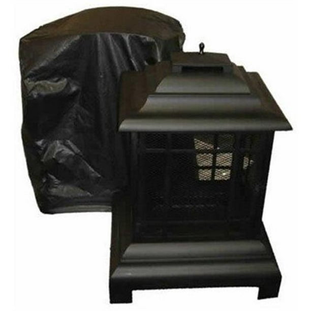Outdoor Patio Fireplace Vinyl Cover