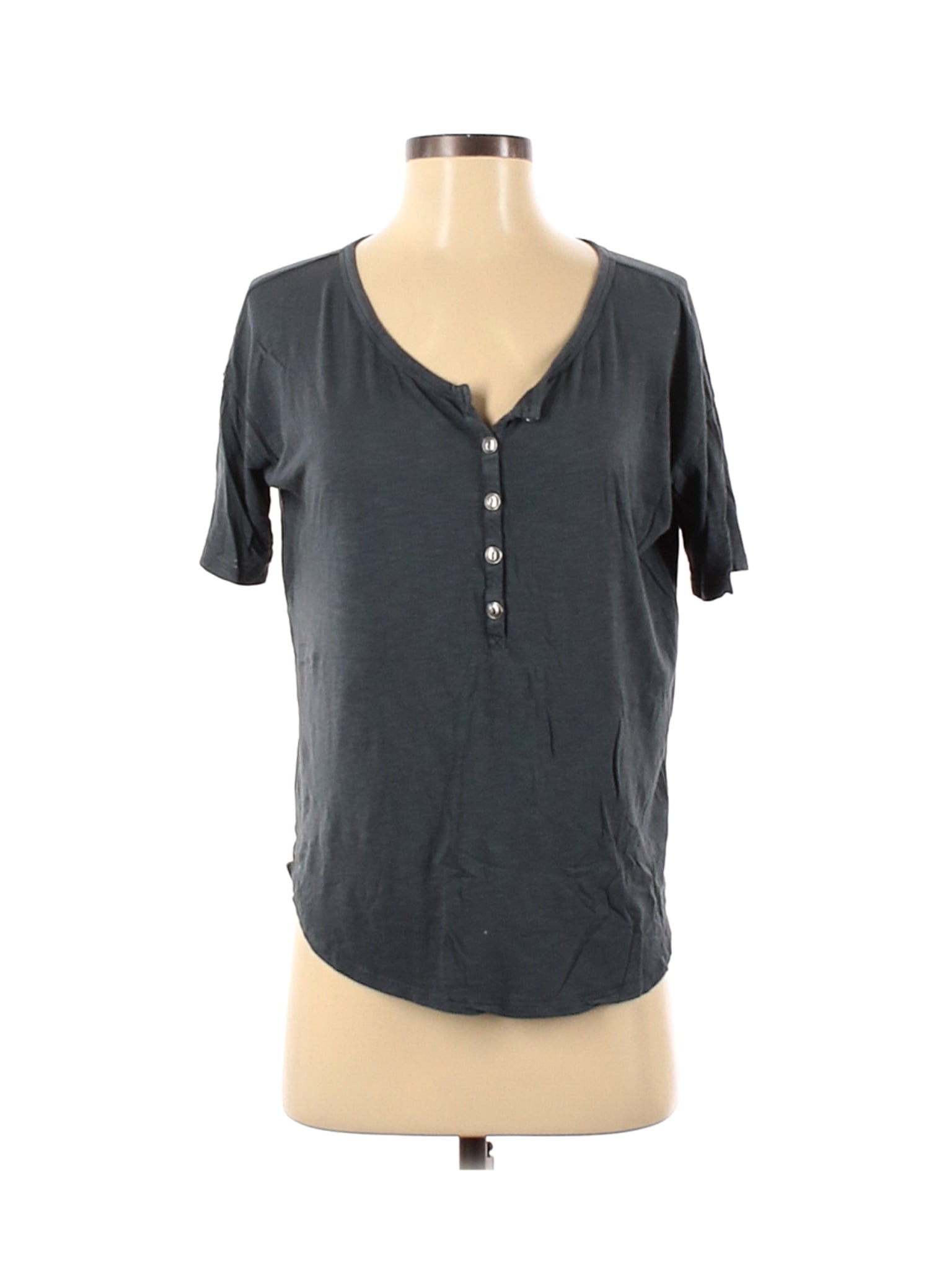 american eagle short sleeve henley