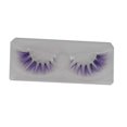 thumbnail image 1 of Pestañas moradas Pestañas postizas Maquillaje para niñas 3 pares de suministros para fiestas de disfraces de Halloween (c-púrpura), 1 of 5