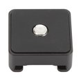 thumbnail image 1 of Camera Cage Expansion Bracket, Easy Installation Cold Shoe Mount Adapter Aluminum Alloy Durable  For Video Shooting For Fill Light, 1 of 8
