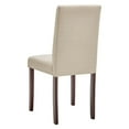 thumbnail image 6 of Modway Prosper Upholstered Fabric Dining Side Chair Set of 2 in Beige, 6 of 10