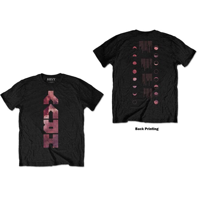 HRVY Adult Personal Lyrics Back Print Cotton T-Shirt