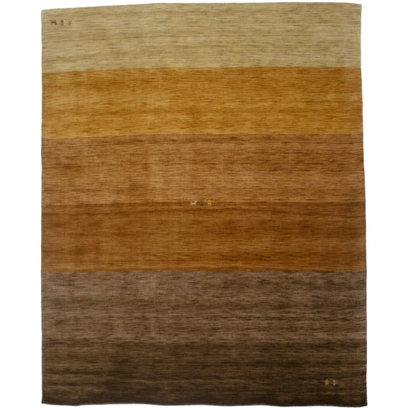 Multicolored Stripes 8X10 Oriental Modern Rug