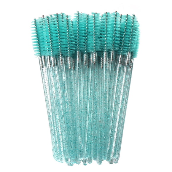 Qarigey Paquete de 50 cepillos para pestañas, accesorios exquisitos para mujeres, varitas dulces para el Día de San Valentín, pinzas para Pinceles de maquillaje y herramientas TYPE1