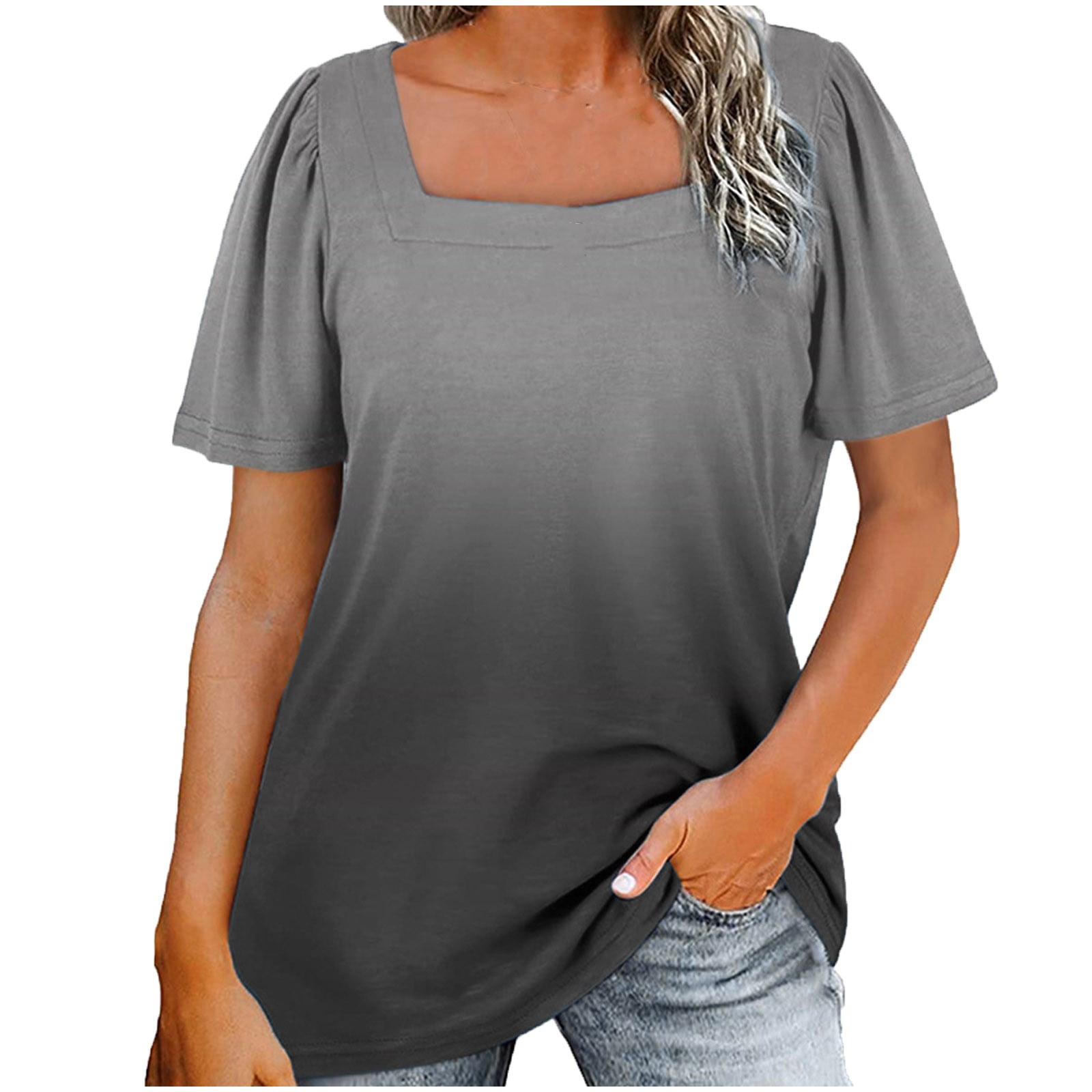 Woman Fall Summer Graphic Shirt Casual 