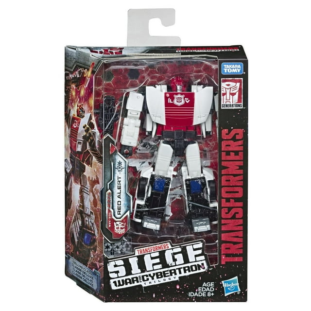 Transformers Generations War for Cybertron Deluxe WFC-S35 Red Alert Action Figure - Siege Chapter