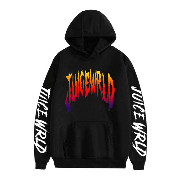 FGRSGHACVN Juice Wrld Hoodie 999 New Casual Long Sleeve Pullover Hip Hop Rapper Music Trend Sweatshirt