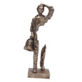 thumbnail image 4 of Figura creativa, estatua, adorno de escritorio, recuerdo, arte de colección, escultura humana Dorado, 4 of 9