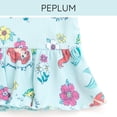 thumbnail image 7 of Disney The Little Mermaid Little Girls' 2-Piece T-Shirt and Bike Shorts Set Ariel Flounder Blue, 7 of 7