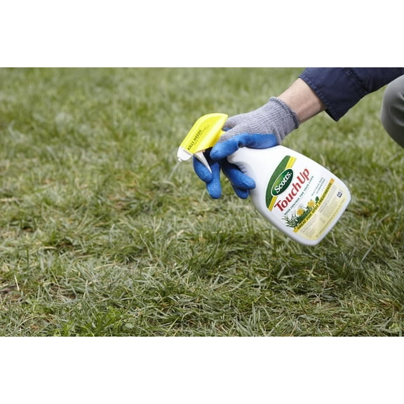 Scotts TouchUp Weed Control for Lawn Dandelion, Clover, & Crabgrass Killer Not Sold in HI, 24 fl oz