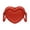 Red, variant on Women Shoulder Handbag Heart-shaped Crossbody Purse Cute Stylish & Functional for Vacation & Daily Use