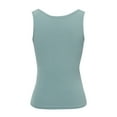 thumbnail image 4 of DuoJiaJ Women's Square Neck Vest Summer Basic Tank Top For Going Out Sleeveless Shirts for Women, 4 of 4