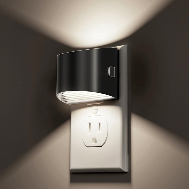 Night Lights L LOHAS, sensor LED del anochecer al amanecer, paquete de 2
