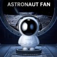 thumbnail image 4 of Ounissouiy *Astronaut-Shaped Small Fan Portable USB Charging Neck Mini Fan With Lanyard Creative Can Leafless Handheld Hang for Home Office Type2 NO2, 4 of 6