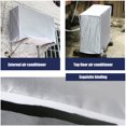 thumbnail image 4 of Cubierta de aire acondicionado Cubiertas de CA universales impermeables para exteriores (105x40x70cm) Tmvgtek Para estrenar, 4 of 9