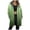 Green, variant on Womens Hoodie Zip Up Fall Winter Fleece Jackets Soft Sherpa Tunic Long Hoodie for Women Sweatshirts Warm Long Coats (Light Yellow,3XL)