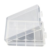 Transparent PC Battery Storage Box Organizer For AA And AAA Cells