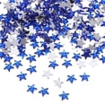 thumbnail image 4 of Uxcell 200Pcs Acrylic Star Rhinestone 0.31x0.31" Flat Back Plastic Gems Jewelry Stickers for Craft Sapphire Blue, 4 of 4