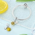 thumbnail image 7 of MULA 925 Sterling Silver DIY Charm 5A Zircon Fruit Clover Pendant fit Bracelet for Women Jewelry, 7 of 7