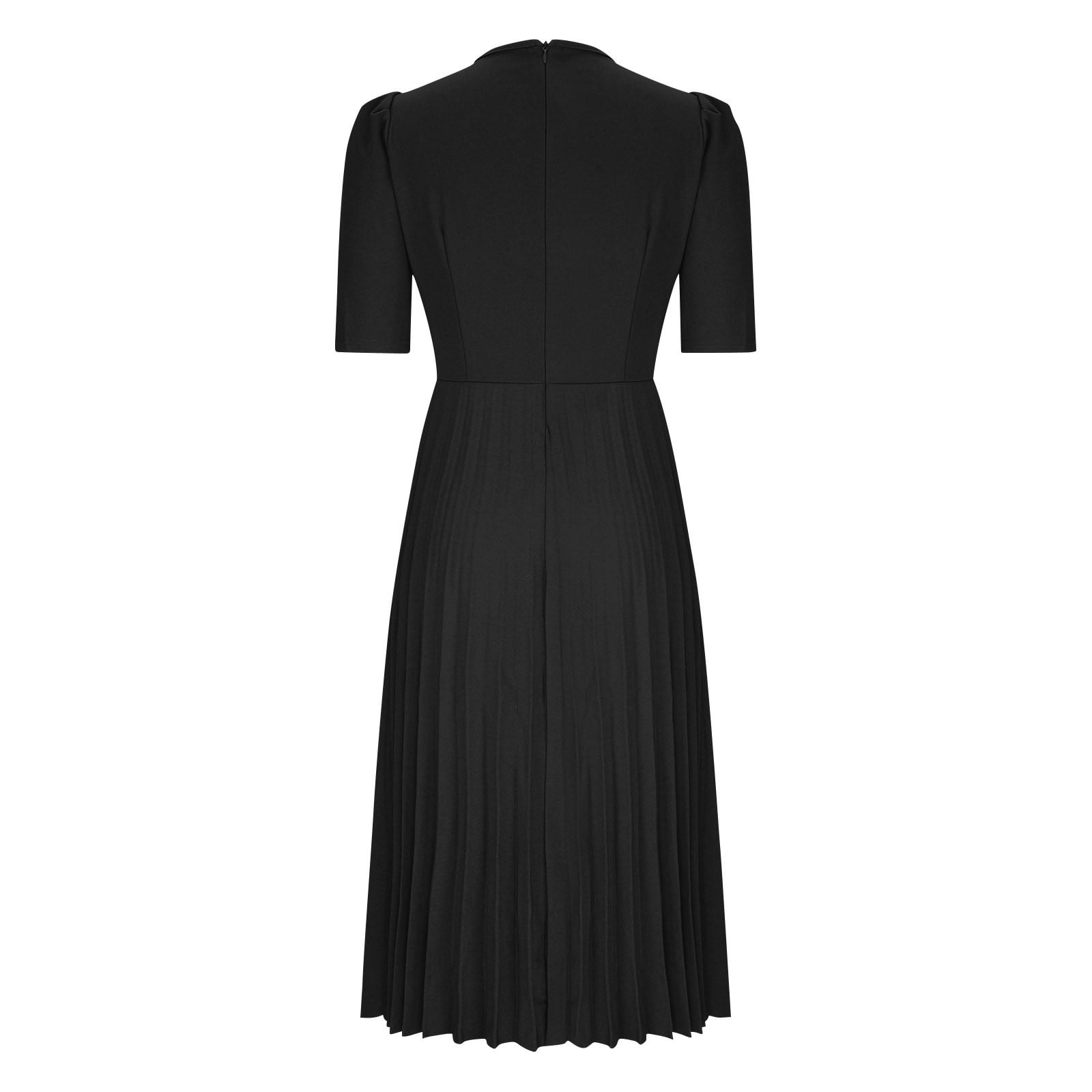 Weiqiqre Summer Dresses for Women Casual Fit and Flare Swing Dress Round Neck Short Sleeve Flowy Church Dress