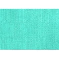 thumbnail image 1 of Ahgly Company Indoor Rectangle Solid Turquoise Blue Modern Area Rugs, 8' x 10', 1 of 4