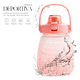 thumbnail image 2 of Botella De Agua Motivacional 1 Lt Color Rosa, 2 of 3