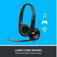 thumbnail image 4 of Logitech ClearChat Comfort USB Headset H390 with Microphone (Black), 4 of 9