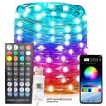 thumbnail image 2 of Cadena de luces de control de puntos de color mágico para aplicaciones de teléfonos móviles Cadena de luces de colores mágicos para acampar al aire libre Cadena de luces de control de puntos Cadena, 2 of 5