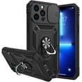 thumbnail image 1 of Estuche para iPhone 13 Pro Max con soporte y cubierta deslizante para cámara Levamdar CZDZ-HY222-5, 1 of 5