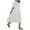 White, variant on Odeerbi Boho Sundresses for Women Beach Dresses Fashion Loose Solid Color 2025 Casual Short Sleeves Dress Purple